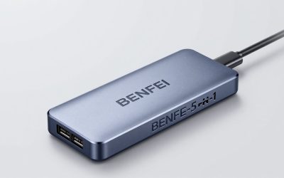 BENFEI 5-in-1 USB-C Hub Review: Charging Headroom and Handheld Display Limits