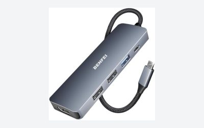 BENFEI 5-in-1 USB-C Hub Review: Charging Headroom and Handheld Display Limits